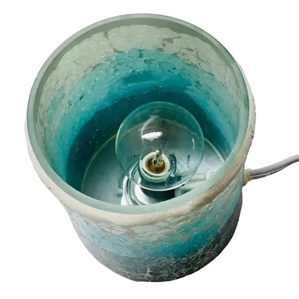 Small Mosaic Ombre Glass Nightlight